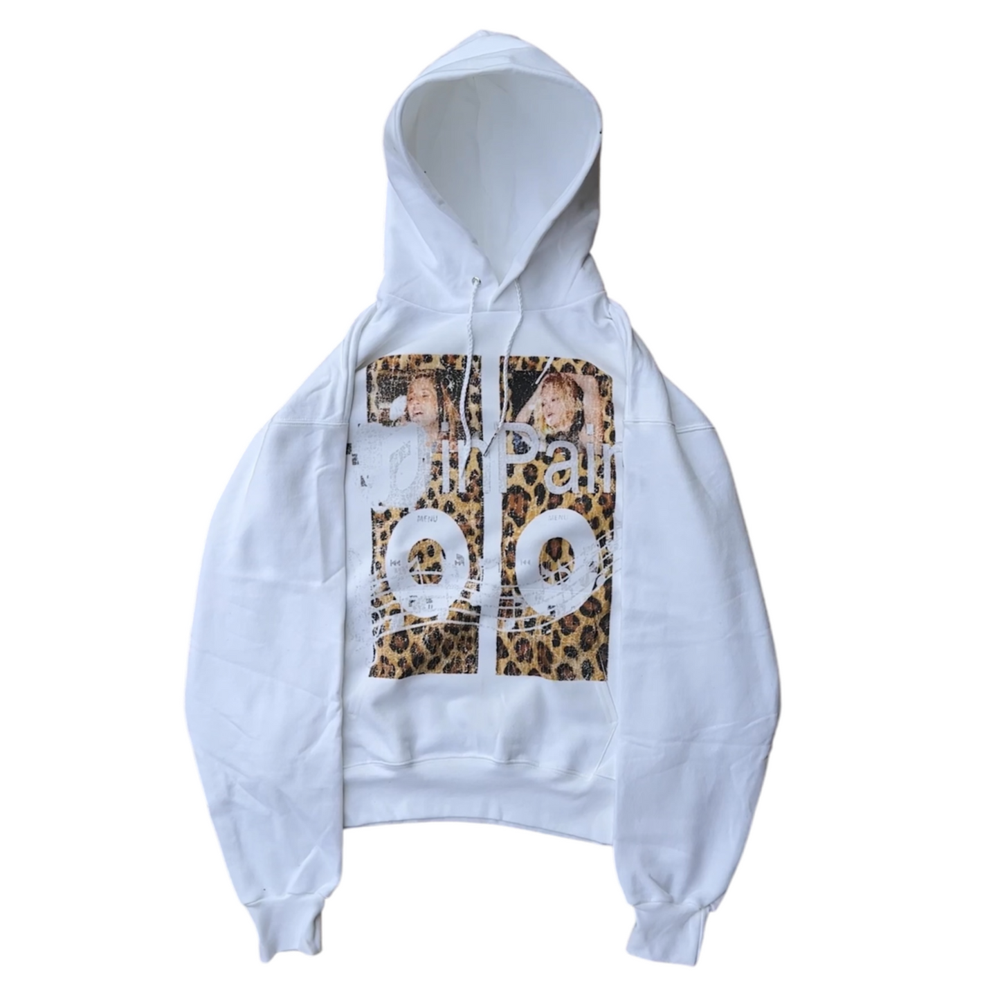 White Cheetah Hoodie